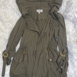 Army green light weight jacket